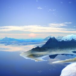 Antarctica Mountain Backgrounds