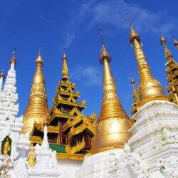 shwedagon pagoda temple free image