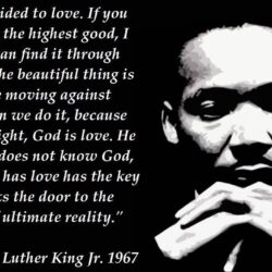 Martin Luther King Jr.: His own words on love, hate and speech