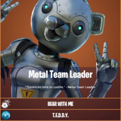 Metal Team Leader Fortnite wallpapers