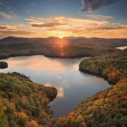 landscape, Vermont, Pond Wallpapers HD / Desktop and Mobile