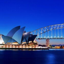 Sydney Opera House and Bridge Wallpapers