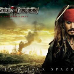 Johnny Depp in Pirates Of The Caribbean 4 Wallpapers