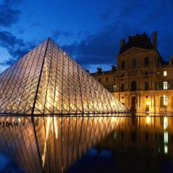 Louvre Paris desktop PC and Mac wallpapers