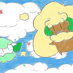 Whimsicott and Cottonee. by FaXaNadu790