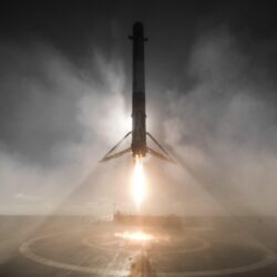 Iridium 1 Landing, SpaceX, Rocket, Landing Wallpapers HD / Desktop