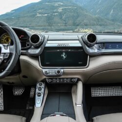 NEW FERRARI GTC4LUSSO T INTERIOR WALLPAPERS