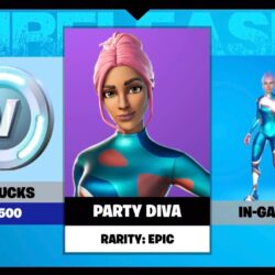 Party Diva Fortnite wallpapers