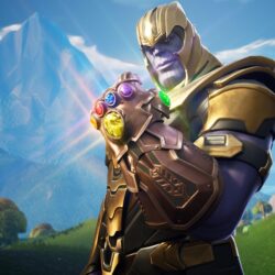 Thanos In Fortnite Battle Royale, HD Games, 4k Wallpapers, Image