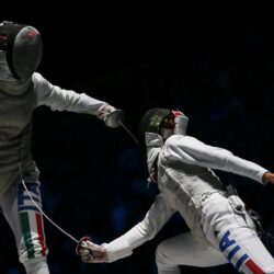 Sports fight fencing olympics 2012 wallpapers