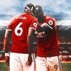 Pogba & Lukaku • FootyGraphic ⚽ Football lockscreens