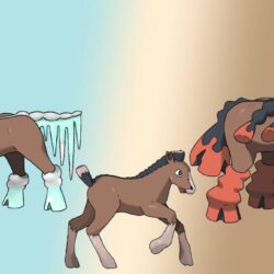 Mudsdale Evolution by ConnorGotchi