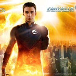 Wallpapers Fantastic 4 Chris Evans Human Torch Johnny Storm Rise