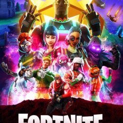 Made this poster for Fortnite after the Avengers crossover was