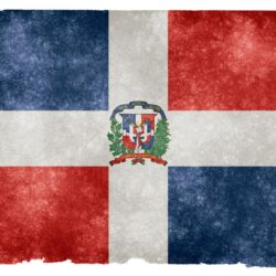 Dominican Republic Grunge Flag HD Wallpapers