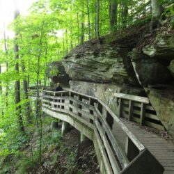 Boardwalk Trail to Brandywine Falls, Cuyahoga Valley Natio…