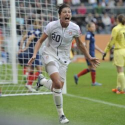Abby Wambach, US women’s soccer star, retires