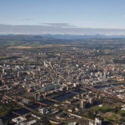 Glasgow aerial view wallpapers