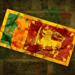 I made a grungy Sri Lankan flag wallpaper! [1920 x 1200] : wallpapers
