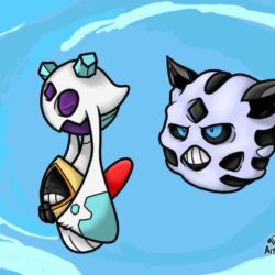 Pokemon Art Academy: Snorunt, Froslass and Glalie by Gamer