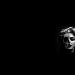 Marilyn Monroe skeleton wallpapers