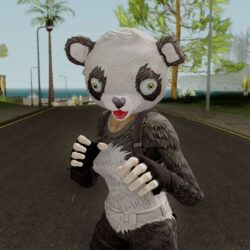Fortnite Female Panda Team Leader for GTA San Andreas