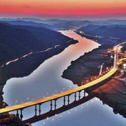 Gwangan Bridge ,Busan South Korea : wallpapers