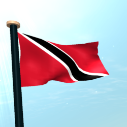 Trinidad and Tobago Flag 3D