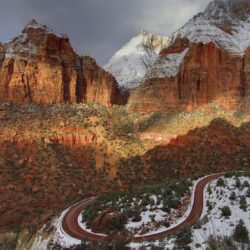 Zion National Park Winter