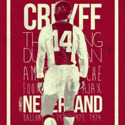 Johan Cruyff of Ajax Amsterdam wallpaper.