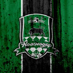 Download wallpapers 4k, FC Krasnodar, grunge, Russian Premier League