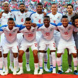 Panama proudly sings national anthem at first