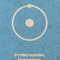 Watchmen Dr. Manhattan Minimalism Poster by ~Jackbamm