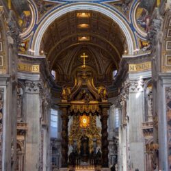 vatican city st. peter’s basilica the altar nave religion HD wallpapers