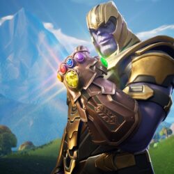 Thanos In Fortnite Battle Royale Ipad Air HD 4k Wallpapers, Image, Backgrounds, Photos and Pictures