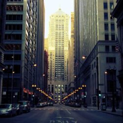 Street in Chicago Wallpapers #