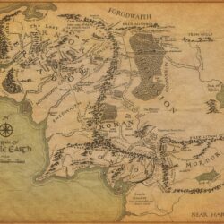 Map of Middle Earth