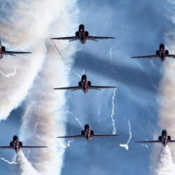 Aircraft airplanes aerobatics smoke jets military fighters wallpapers