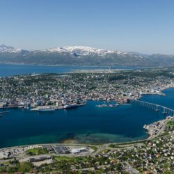Wallpapers bridge, Norway, panorama, Norway, Tromso image for