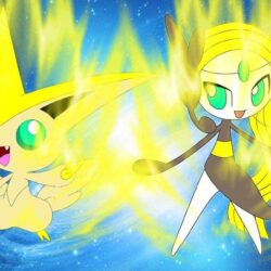Super Meloetta and Super Victini wallpapers by RioluLucarioFan9000 on