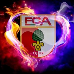 FC Augsburg Football Club Logo Picture