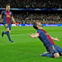 The best halfback of Barcelona Jordi Alba wallpapers and image
