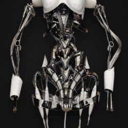 Ex Machina Movie Poster Robot Skeleton iPhone 6 Plus HD Wallpapers