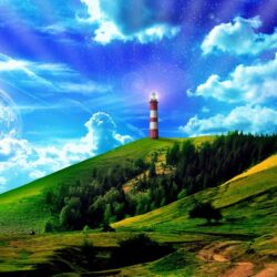 Light House On The Hill wallpapers
