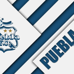 Download wallpapers Puebla FC, 4k, Mexican Football Club, material
