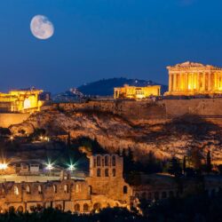 Acropolis Hill, Athens 4K UltraHD Wallpapers