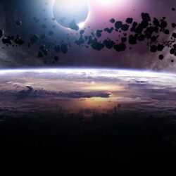 Asteroids Eclipse Wallpapers in format for free download