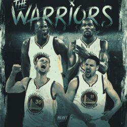 The Golden State Warriors Poster V2 by NewtDesigns