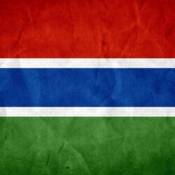 Gambia National Flag