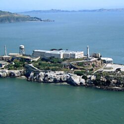 Alcatraz Island in San Francisco California US Points of Interest